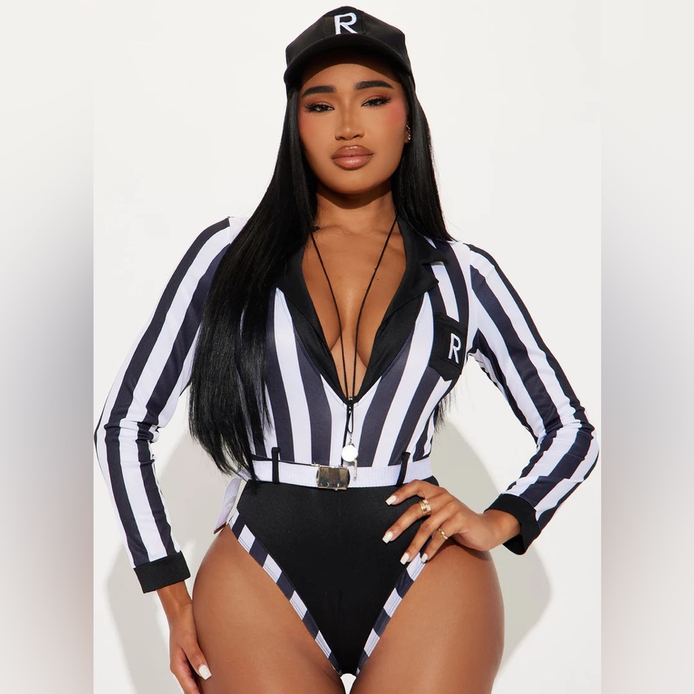 Referee 4-Piece Costume Set